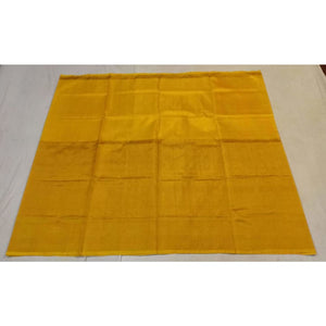 Uppada yellow half tissue half silk handwoven saree - Uppada half Silk half Tissue Saree