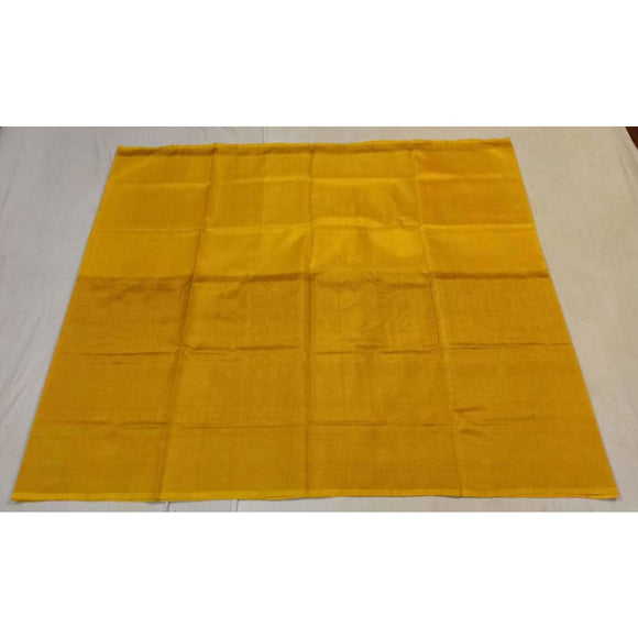 Uppada yellow half tissue half silk handwoven saree - Uppada half Silk half Tissue Saree